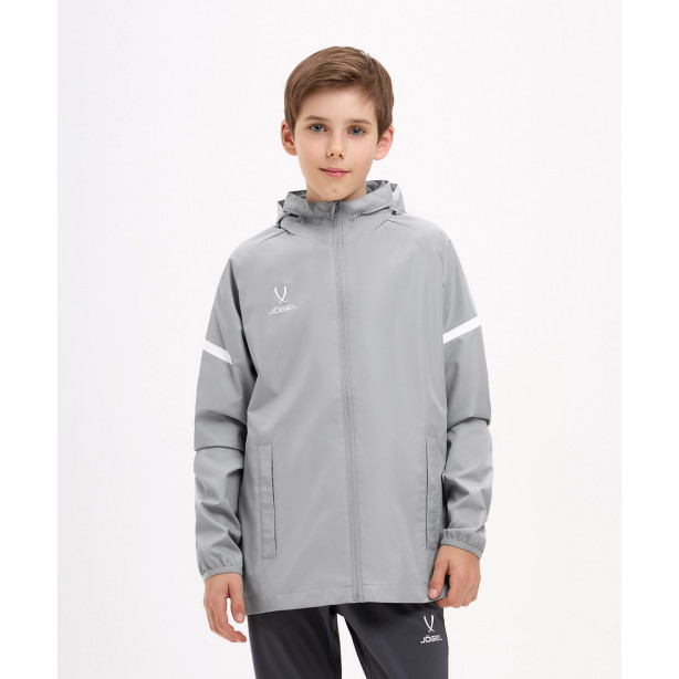 КУРТКА ВЕТРОЗАЩИТНАЯ JOGEL CAMP 2 RAIN JACKET, СЕРЫЙ, ДЕТСКИЙ